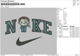 Nike Michael Myer Embroidery File 5 sizes