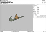 Nike Mike Tyson Embroidery File 5 sizes