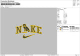 Nike Owl Ovo Embroidery File 5 sizes