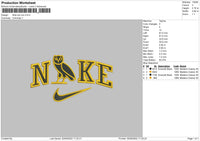 Nike Owl Ovo Embroidery File 5 sizes