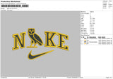 Nike Owl Ovo Embroidery File 5 sizes