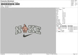 Nike Patric 01 Embroidery File 6 sizes