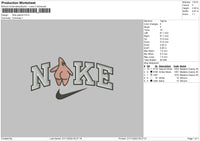Nike Patric 01 Embroidery File 6 sizes
