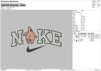 Nike Patric 01 Embroidery File 6 sizes