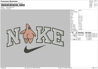 Nike Patric 01 Embroidery File 6 sizes