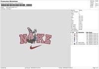 Nike Patrick Smoke Embroidery File 6 sizes