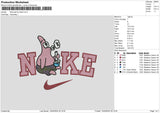 Nike Patrick Smoke Embroidery File 6 sizes
