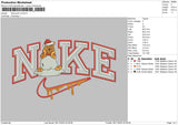 Nike Pooh V3 Embroidery File 6 sizes