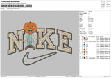 Nike Pumpkinman Embroidery File 6 sizes