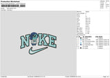 Nike Sadness Embroidery File 6 sizes