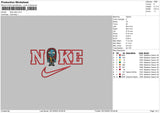 Nike Sally Chibi Embroidery File 6 sizes