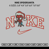 Nike Spidersanta Embroidery File 6 sizes