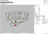 Nike Scoopy Embroidery File 4 size