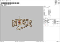 Nike Scooter Embroidery File 6 sizes