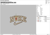 Nike Scooter Embroidery File 6 sizes