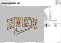 Nike Scooter Embroidery File 6 sizes