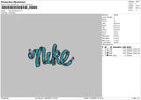 Nike Shoelace Embroidery Fil 6 sizes