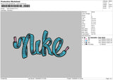 Nike Shoelace Embroidery Fil 6 sizes