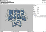 Nike Shoelace V2 Embroidery File 6 sizes