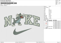 Nike Tom 290525 Embroidery File 6 size