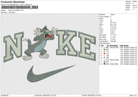Nike Tom 290525 Embroidery File 6 size