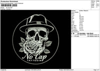 Skullcircle 1401 Embroidery File 6 sizes