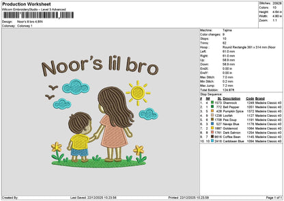 Noors Arjans Text Embroidery 2 Files