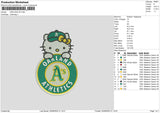 Oakland Hk 02 Embroidery File 6 sizes