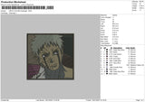 Obito Uchiha Rectangle Embroidery File 4 size
