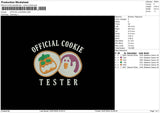 Cookiestext 2 Files Embroidery