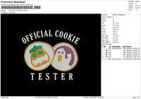 Cookiestext 2 Files Embroidery