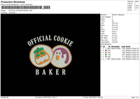 Cookiestext 2 Files Embroidery