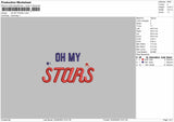 OH MY STARS Embroidery Files