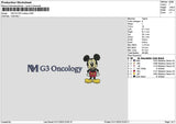 Oncologytext 3110 Embroidery File 6 sizes