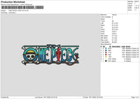 Op Logo V5 Embroidery File 6 sizes