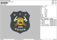 Osptext Embroidery File 6 sizes
