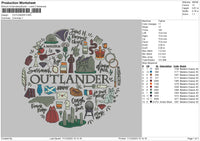 Landercircle Embroidery File 6 sizes