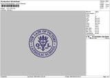 Ovlcircle Embroidery File 6 sizes