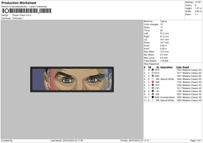 Ozcan Cosar Embroidery File 4 sizes