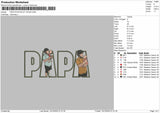 Papa PhotoFLAT 191225 Embroidery File