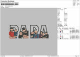 Papa Photo 200525 Embroidery File