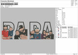 Papa Photo 200525 Embroidery File