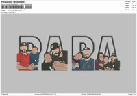 Papa Photo 200525 Embroidery File