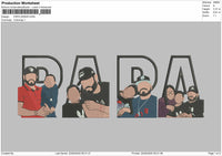 Papa Photo 200525 Embroidery File