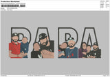Papa Photo 200525 Embroidery File