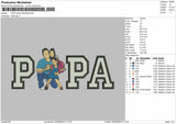 Papa Photo 2905B Embroidery File