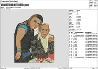 Photoembro 1105b Embroidery File 6 sizes