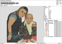 Photoembro 1105b Embroidery File 6 sizes