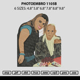 Photoembro 1105b Embroidery File 6 sizes