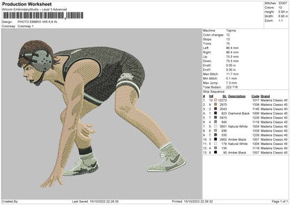 Photoembro V65 Embroidery File 6 sizes